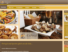 Tablet Screenshot of esporal.de